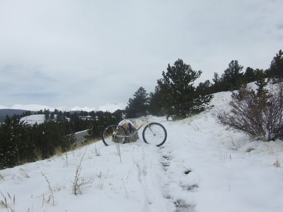 Well this bike has now been snow tested.