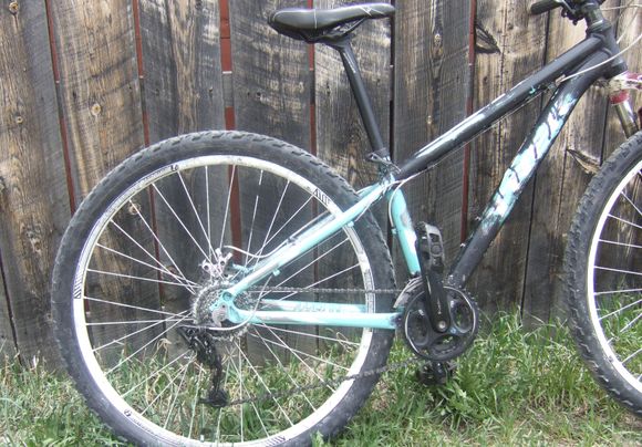 Hate to say it but the Sram X4 dive train sucks never got all 8 in the back to work and will knock out true adjustment if you look at it wrong.