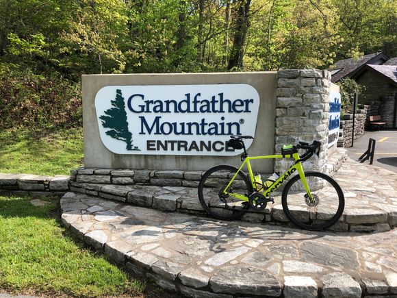 We used to climb Grandfather in an event where we rode 100 hilly miles to the entrance 