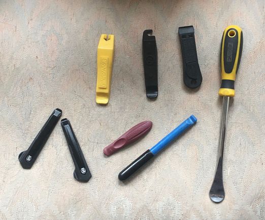 Tire levers in my "collection"
