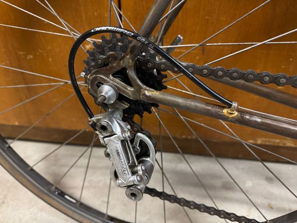 Shimano pulleys on the way.