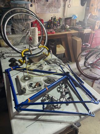 Stripped it down completely to deep clean and service it. 