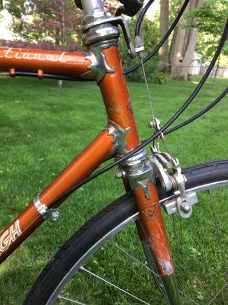 Plentiful paint loss and scratches