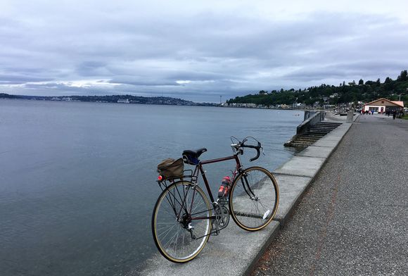 Space needle in the far distance