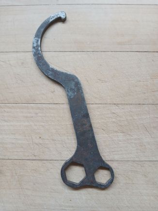 One of 2 tools in the saddle bagwhen I got my Raleigh Colt in 1961
