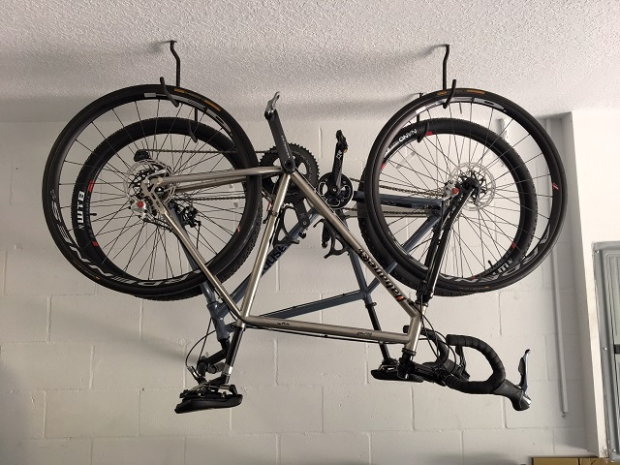 hooks to hang bike