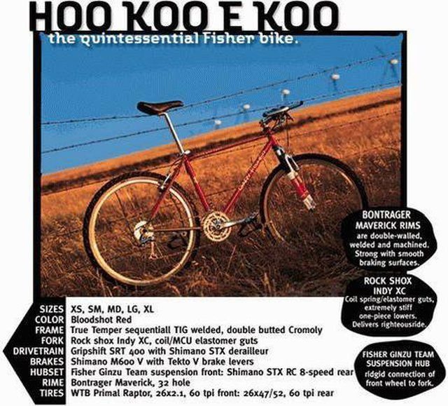 90s Old MTB 米国 Gary Fisher hoo koo e koo ゲイリーフィッ