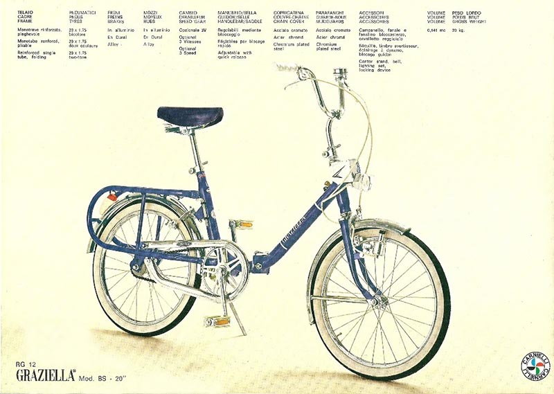 vintage folding bicycle