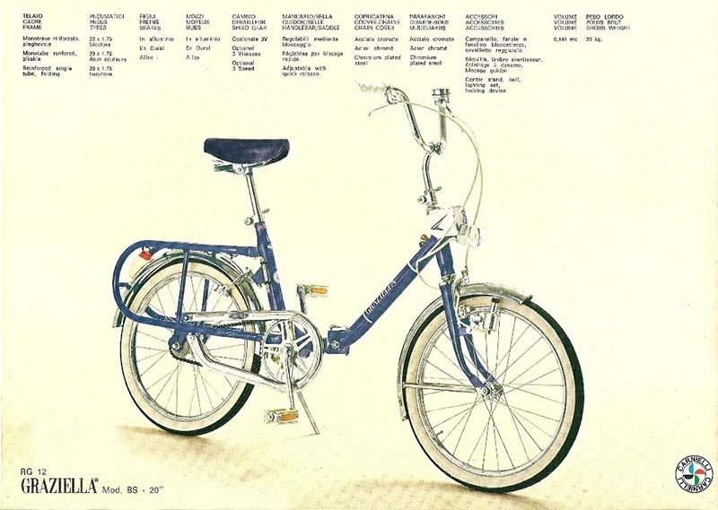 folding bike vintage