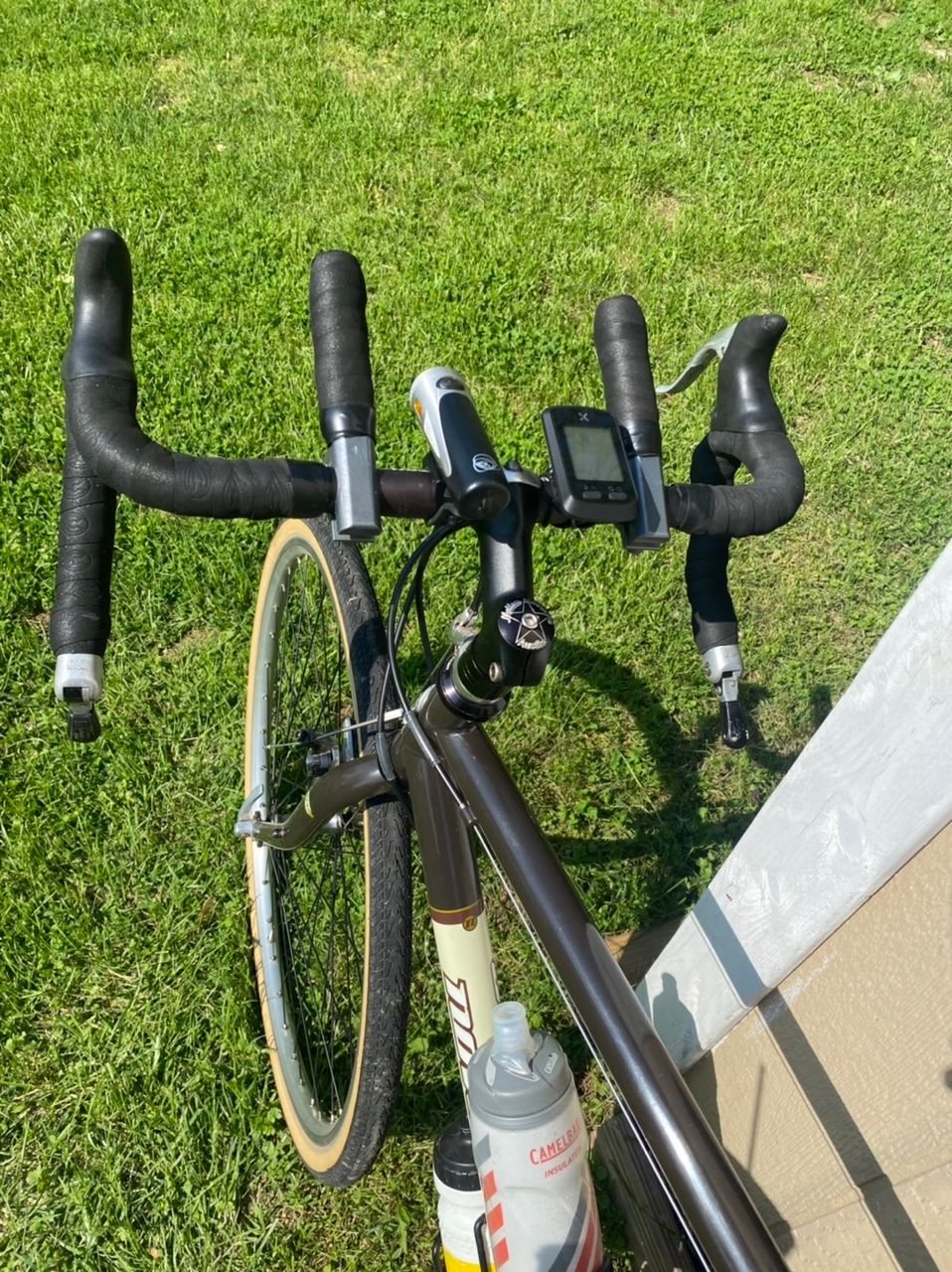 Old aero bars for extra hand position Bike Forums