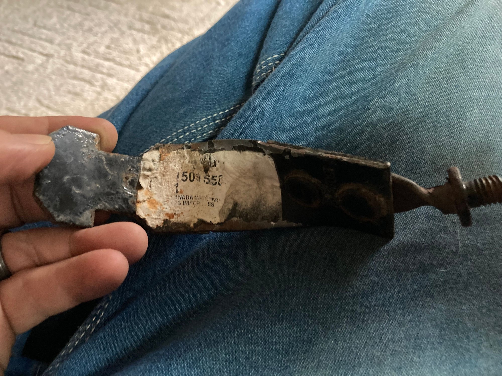 I bent it pretty bad taking it off. 