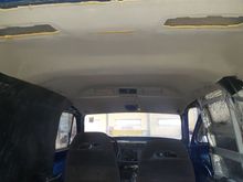 escalade headliner, speakers in ceiling, air duct, lites, overhead console, etc.