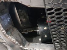 I will heat the plastic up and bend the contour of the inside of the grill.