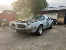 My dream car, a 1973 Firebird. I couldn’t find a T/A that my wife would let me spend that much money on, Lol! 