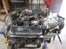 Edelbrock Valve Cover & Sanden AC Comp.