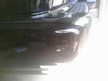 some how my friend hit me): now i gotta repaint them again!