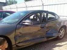 car after my wife got T-boned