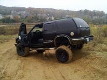 I love driving through abandoned construction sites.