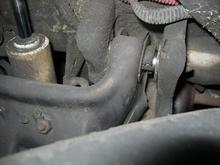 worn out a arm bushing