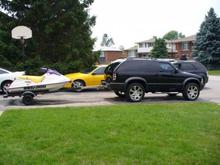 2000 BLAZER  and a sea doo...More to come as I have better pics and should post with my Sleds as well