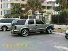 Blazer Pimipin' in Downtown Savannah GA