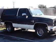 Before Paint, lift, wheels and tires, all interior redone, New 406 ci engine