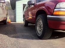Before 3" drop