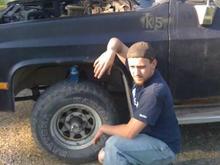 side view of me and my tires
