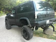 flexed out