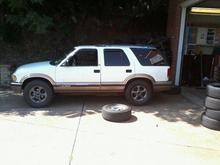 new bigger tires and rims