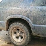 my blazer with my letter tires and sum mud