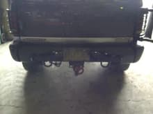 home made rear bumper with hitch