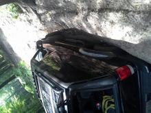 First day on The road. Got it stuck