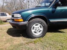 31x10.50R15's at STOCK height for suspension - NO rubbing either!