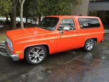 82 blazer dr side