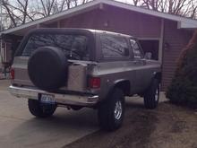 My jimmy 4 in lift 35 BFG's
