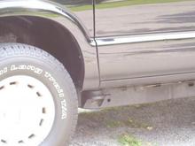 Rock Guard to cover filler spots easier to maintain