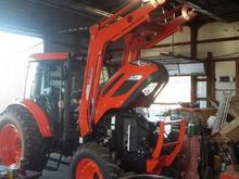 A kioti cab tractor, just one of the many things that rolls through our shop!