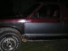 the blazer the day i got it.