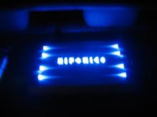 Hifonics amp all lit up!