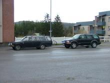 Niclas Volvo 145 mod.1969 and his Blazer mod.1998