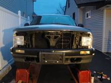 No grille!