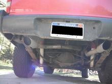 custom dual exhaust. no muffler! sounds sick!
