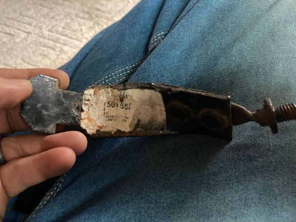 I bent it pretty bad taking it off. 