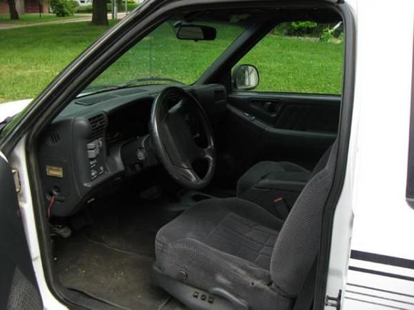 Front seats. Not too bad shape for 206K miles.