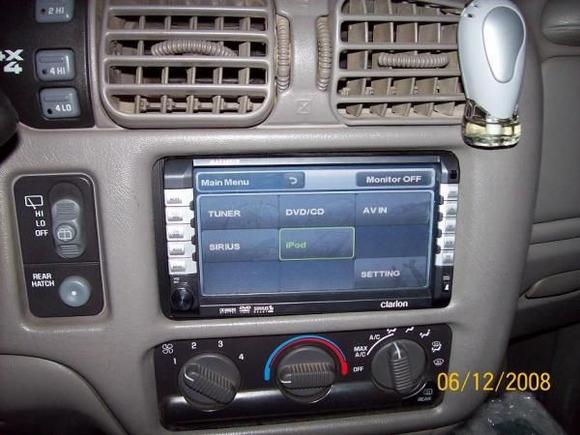 Clarion head unit
