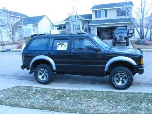 1991 3 inch Lift Passenger side