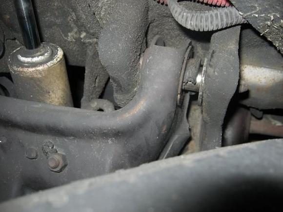 worn out a arm bushing