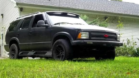 Blazer (I painted out part of the bumper)