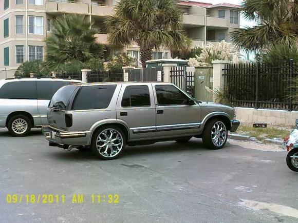 Blazer Pimipin' in Downtown Savannah GA